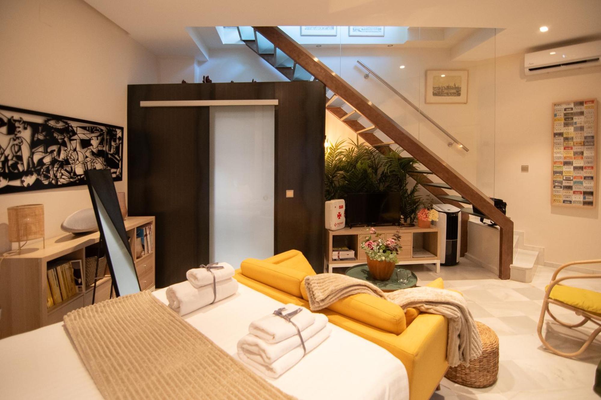 Апартаменты The Terrace, Duplex Con Terraza Privada Севилья Экстерьер фото