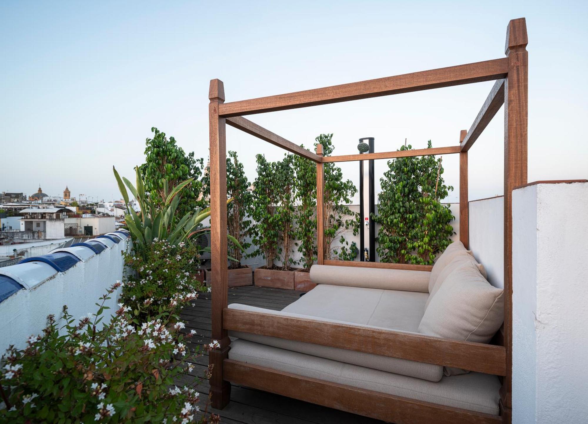 Апартаменты The Terrace, Duplex Con Terraza Privada Севилья Экстерьер фото