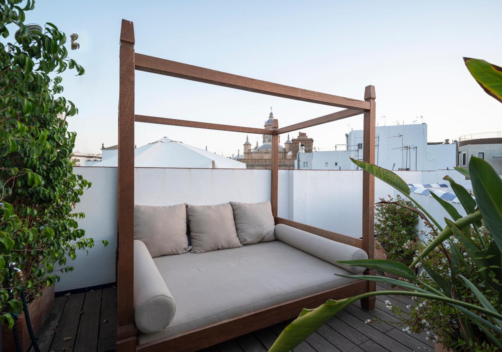 Апартаменты The Terrace, Duplex Con Terraza Privada Севилья Экстерьер фото